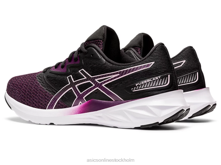 Asics fuzeblast kvinnor D6D03576 djupt plommon/knappt rosa