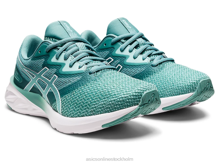 Asics fuzeblast kvinnor D6D03581 oasis grön/vit