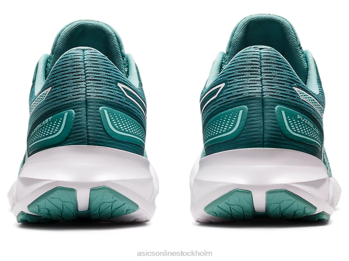 Asics fuzeblast kvinnor D6D03581 oasis grön/vit