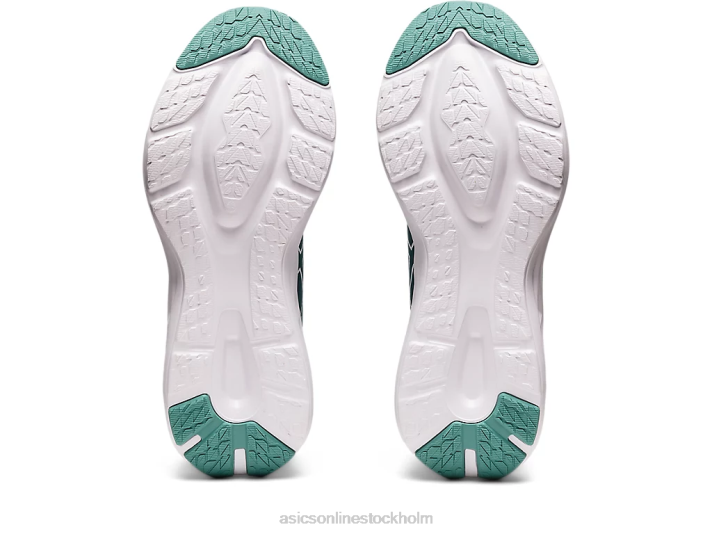 Asics fuzeblast kvinnor D6D03581 oasis grön/vit