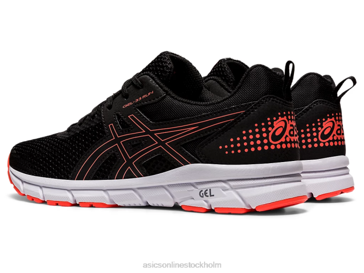 Asics gel-33 kvinnor D6D03911 svart/blixt korall