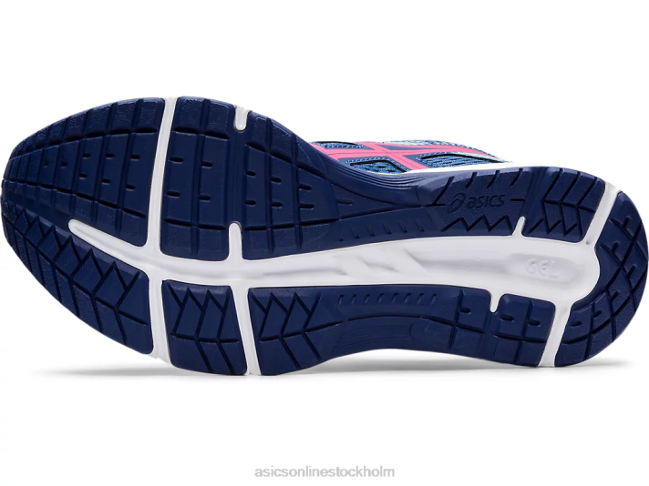 Asics gel-contend 6 kvinnor D6D04180 grand shark/rosa glo