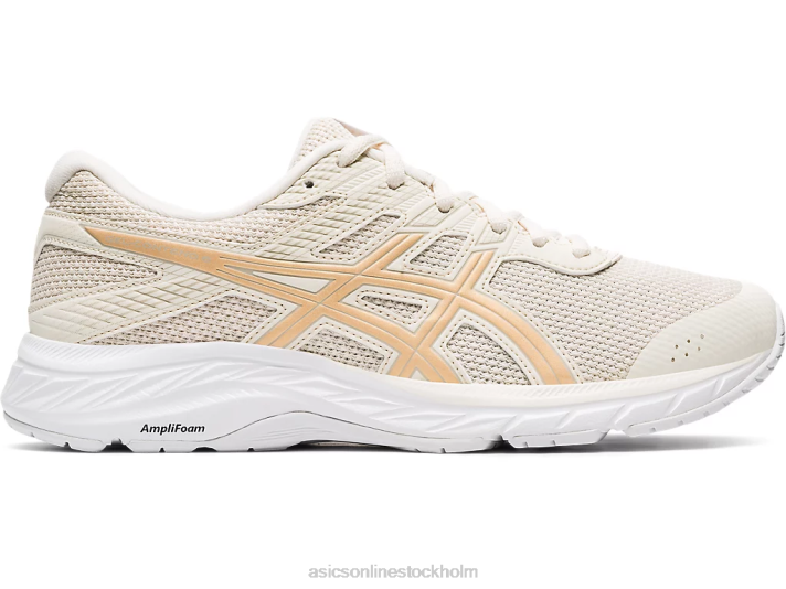 Asics gel-contend 6 twist kvinnor D6D04179 björk/champagne