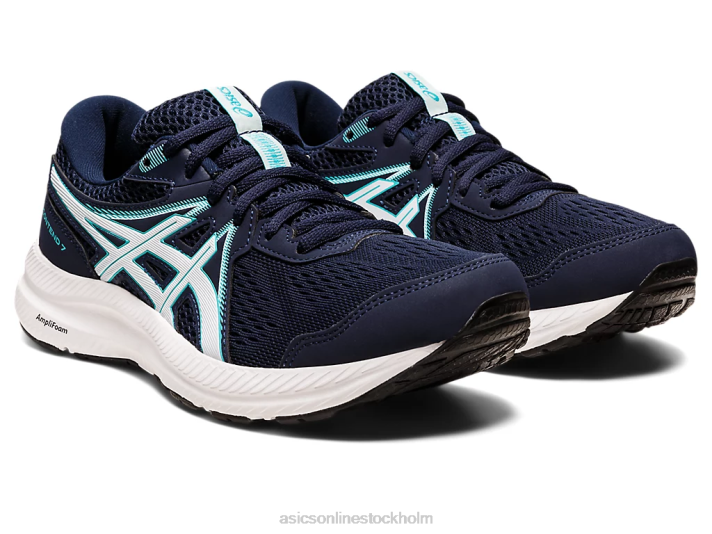 Asics gel-contend 7 kvinnor D6D02632 midnatt/lugnande hav