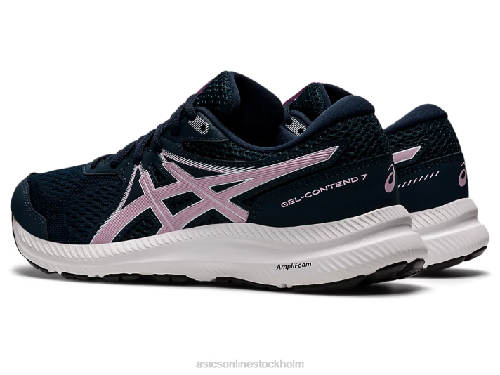 Asics gel-contend 7 kvinnor D6D03431 fransk blå/knappt rosa