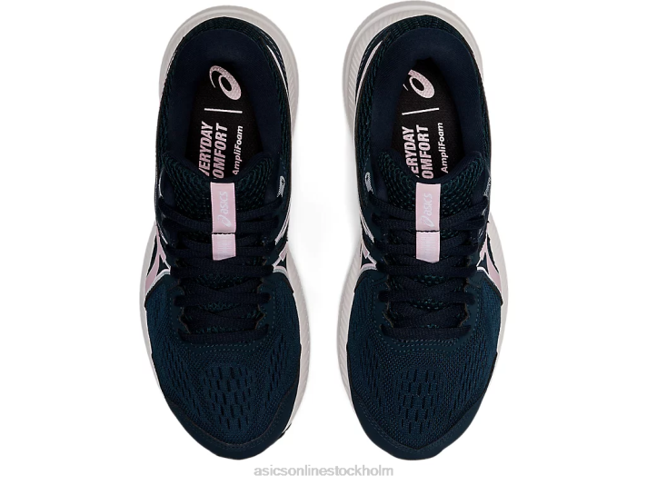 Asics gel-contend 7 kvinnor D6D03431 fransk blå/knappt rosa