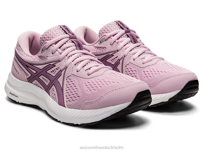Asics gel-contend 7 kvinnor D6D03451 knappt ros/rosenkvarts