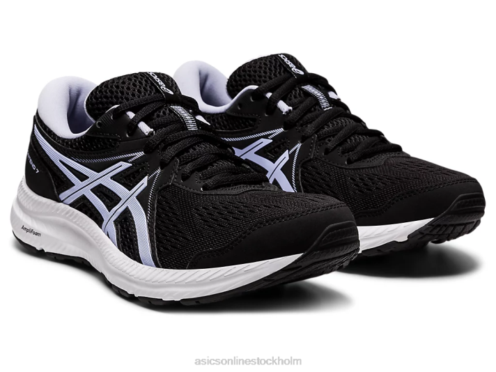 Asics gel-contend 7 kvinnor D6D04015 svart/lila opal