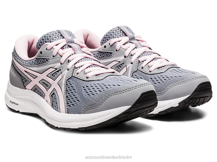 Asics gel-contend 7 kvinnor D6D04017 sheet rock/rosa salt