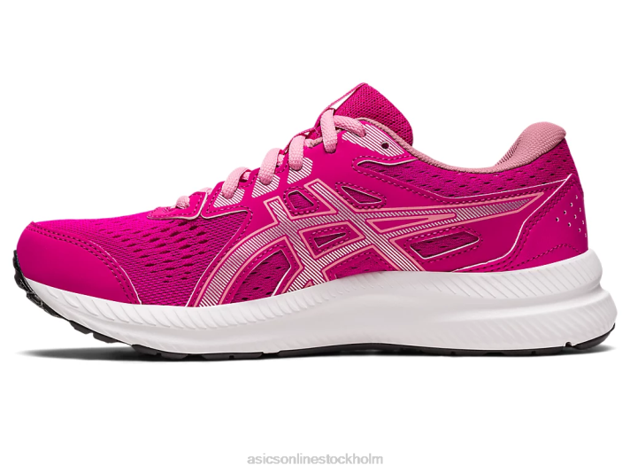 Asics gel-contend 8 kvinnor D6D02424 rosa rave/rent silver