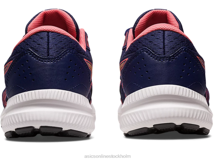 Asics gel-contend 8 kvinnor D6D02443 indigoblått/papaya