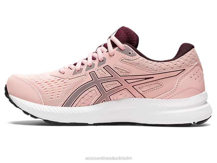Asics gel-contend 8 kvinnor D6D02677 frostad ros/djup mars