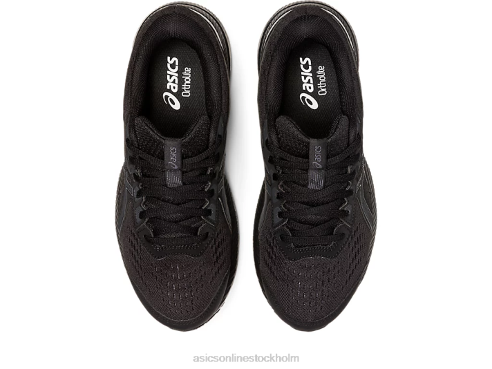 Asics gel-contend 8 kvinnor D6D02681 svart/bärgrå