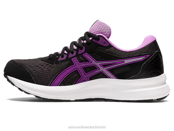 Asics gel-contend 8 kvinnor D6D02683 svart/orkidé