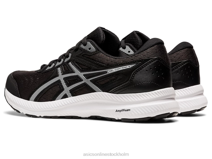 Asics gel-contend 8 kvinnor D6D02684 svart vit