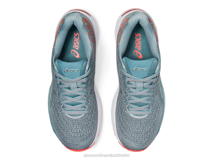 Asics gel-cumulus 22 kvinnor D6D04168 piemontegrå/lätt stål
