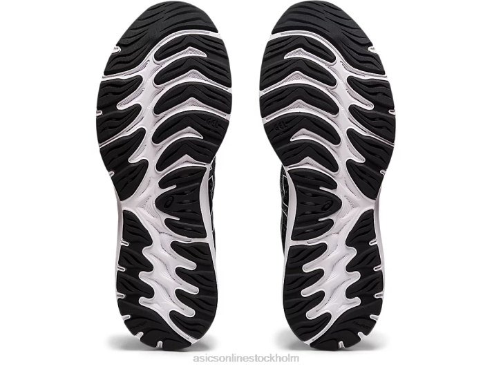 Asics gel-cumulus 23 bred kvinnor D6D03930 svart vit