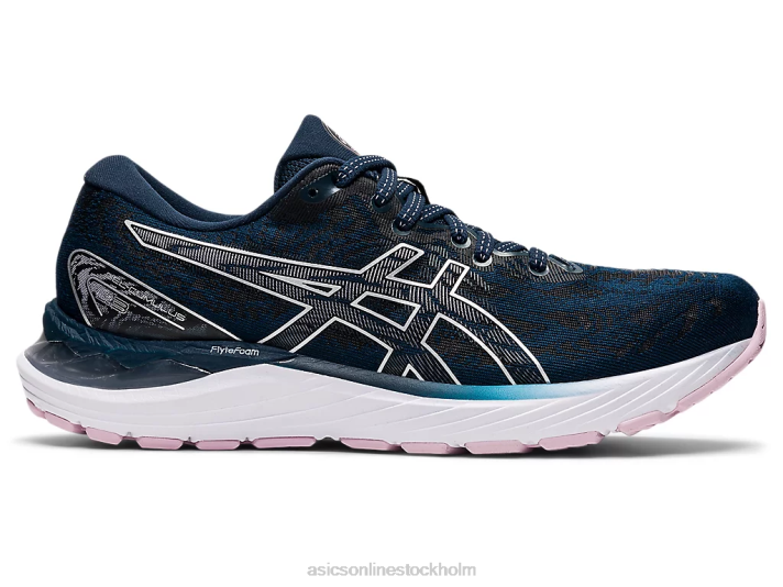 Asics gel-cumulus 23 kvinnor D6D03357 fransk blå/rent silver