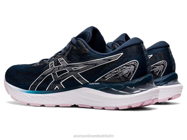 Asics gel-cumulus 23 kvinnor D6D03357 fransk blå/rent silver