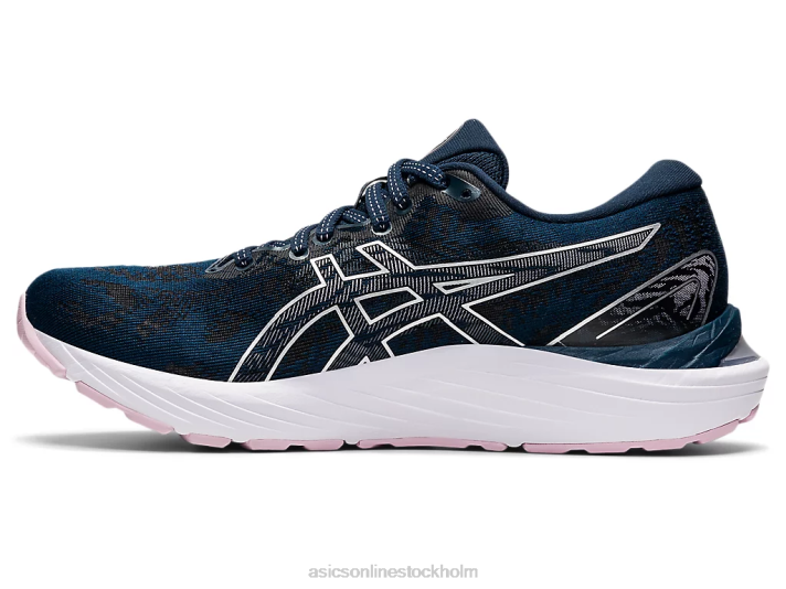 Asics gel-cumulus 23 kvinnor D6D03357 fransk blå/rent silver