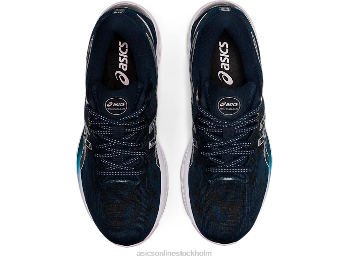 Asics gel-cumulus 23 kvinnor D6D03357 fransk blå/rent silver