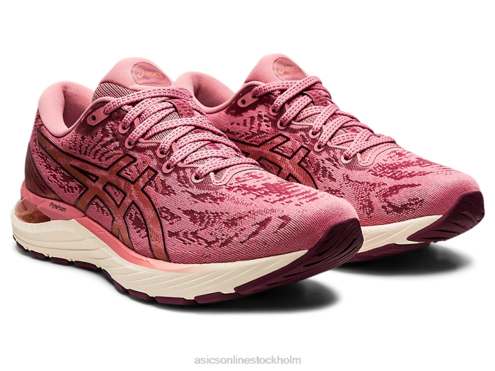 Asics gel-cumulus 23 kvinnor D6D03875 smokey rose/deep mars