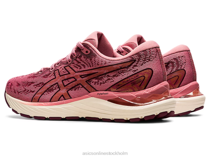 Asics gel-cumulus 23 kvinnor D6D03875 smokey rose/deep mars