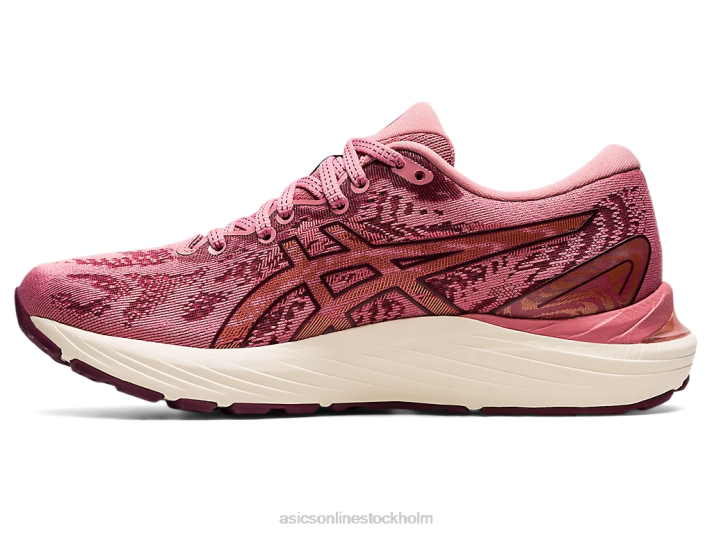 Asics gel-cumulus 23 kvinnor D6D03875 smokey rose/deep mars