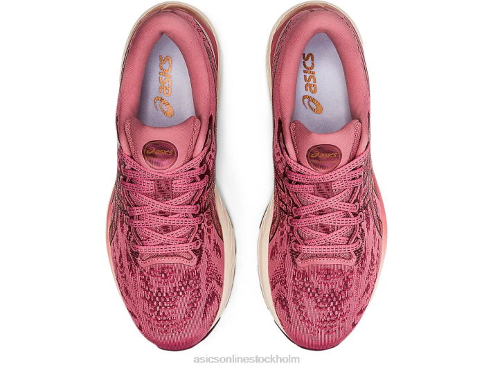 Asics gel-cumulus 23 kvinnor D6D03875 smokey rose/deep mars