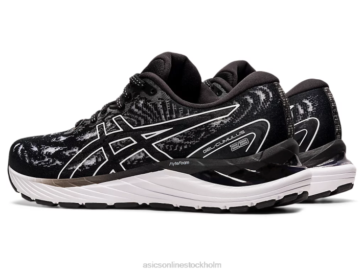 Asics gel-cumulus 23 kvinnor D6D03934 svart vit