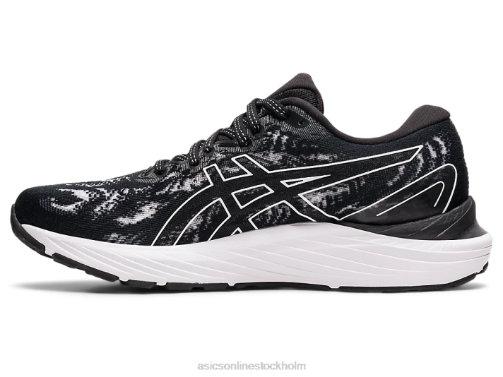 Asics gel-cumulus 23 kvinnor D6D03934 svart vit