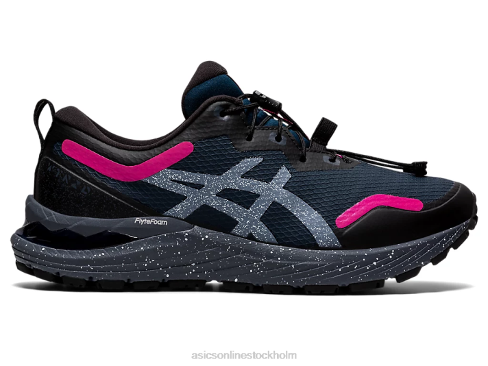 Asics gel-cumulus 23 syl kvinnor D6D03631 fransk blå/rosa rave