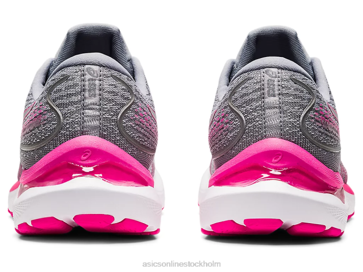 Asics gel-cumulus 24 bred kvinnor D6D03207 sheet rock/rosa glo