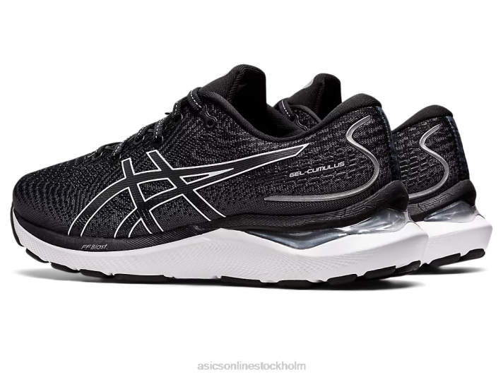 Asics gel-cumulus 24 bred kvinnor D6D03246 bärare grå/vit