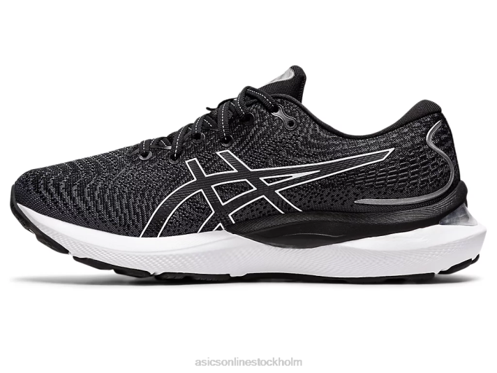 Asics gel-cumulus 24 bred kvinnor D6D03246 bärare grå/vit
