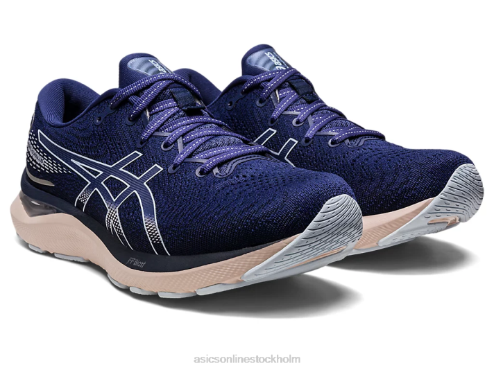 Asics gel-cumulus 24 kvinnor D6D02391 indigo blå/himmel