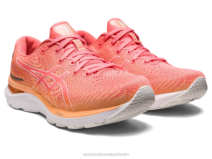 Asics gel-cumulus 24 kvinnor D6D02393 papaya/vit
