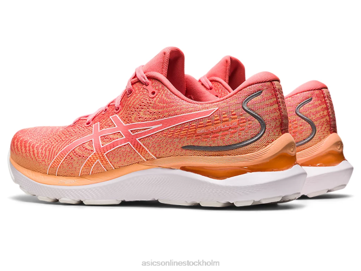 Asics gel-cumulus 24 kvinnor D6D02393 papaya/vit