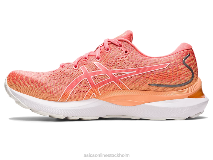 Asics gel-cumulus 24 kvinnor D6D02393 papaya/vit