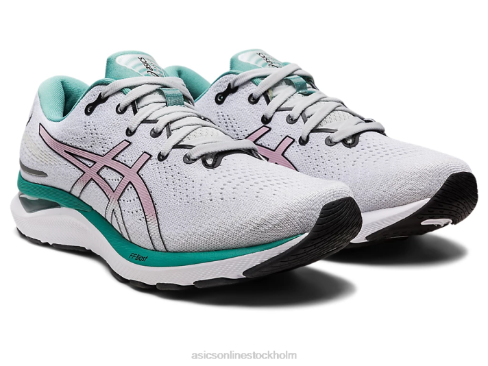 Asics gel-cumulus 24 kvinnor D6D02442 polar nyans/knappt rosa