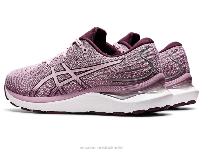Asics gel-cumulus 24 kvinnor D6D03242 knappt rosa/djupt plommon