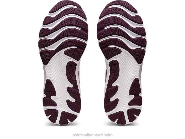 Asics gel-cumulus 24 kvinnor D6D03242 knappt rosa/djupt plommon