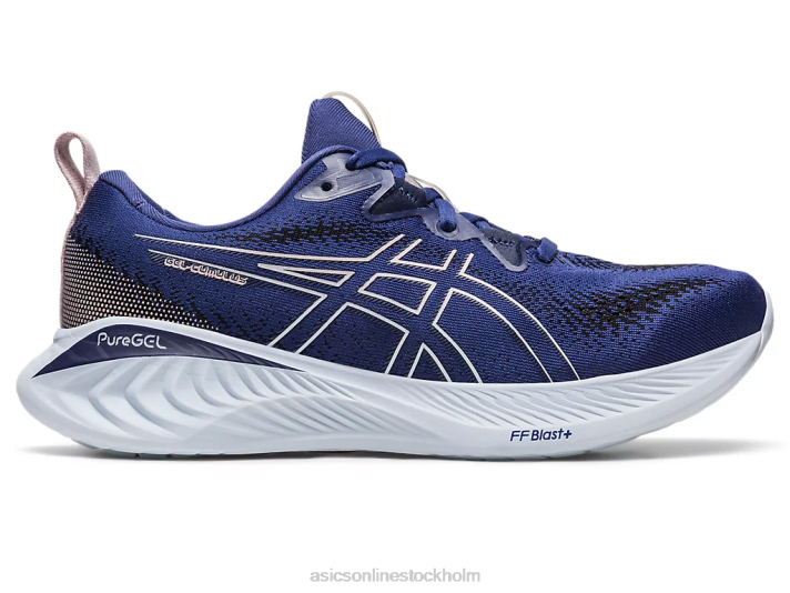 Asics gel-cumulus 25 kvinnor D6D02137 indigo blå/himmel