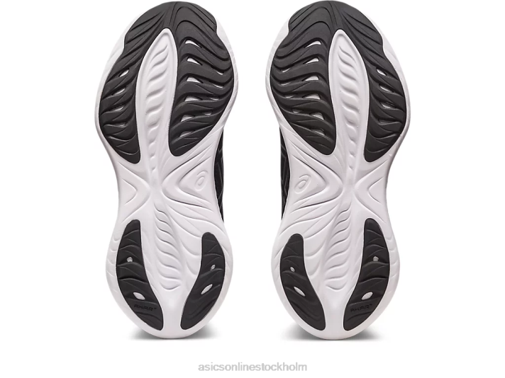 Asics gel-cumulus 25 kvinnor D6D02198 svart vit