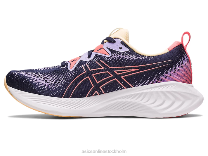 Asics gel-cumulus 25 kvinnor D6D02208 midnatt/papaja