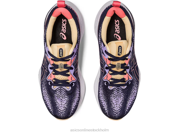 Asics gel-cumulus 25 kvinnor D6D02208 midnatt/papaja