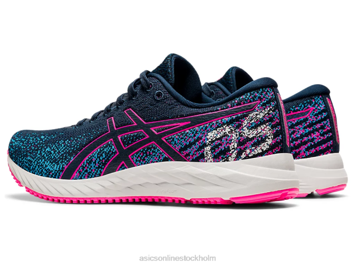 Asics gel-ds tränare 26 kvinnor D6D03925 fransk blå/het rosa