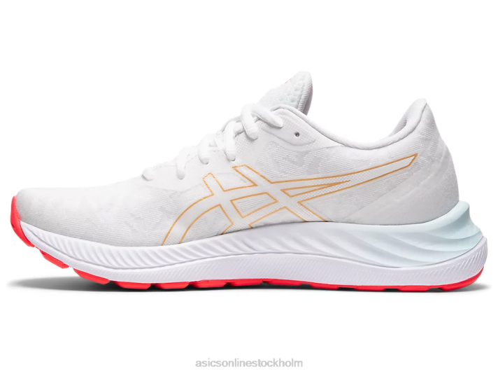Asics gel-excite 8 kvinnor D6D03195 vit/champagne