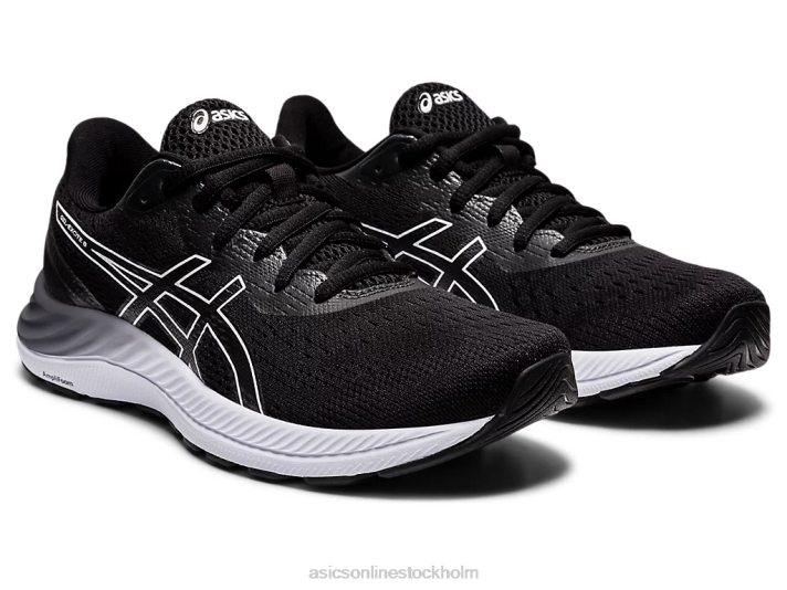 Asics gel-excite 8 kvinnor D6D03437 svart vit