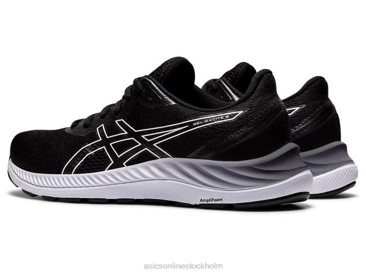 Asics gel-excite 8 kvinnor D6D03437 svart vit